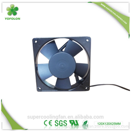 120x120x25mm 1225 Two ball bearing 220V AC Cooling Fan for server